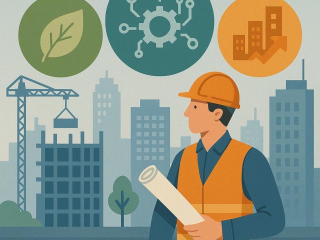 Los retos invisibles de la construcción moderna: sostenibilidad, tecnología y presiones urbanas